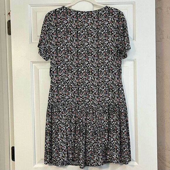 NWT Pink Martini Floral Aubrey Dress Black XS - Picture 3 of 9